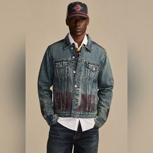 Lucky Brand® x Guns N' Roses™ Demin Trucker Jacket & Pants Set | XL